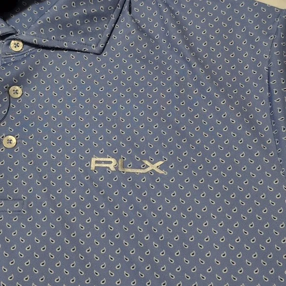 RLX Ralph Lauren men's UV protection golf T-shirt. XL - Picture 4 of 9